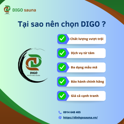 Tại sao nên chọn máy xông hơi ướt của Digo